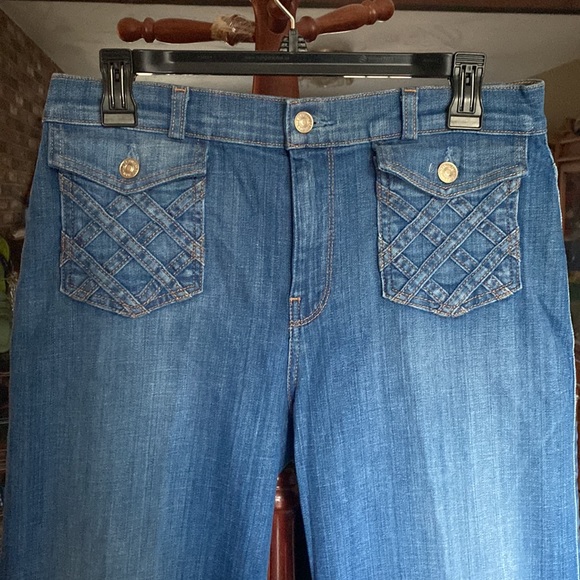 7 For All Mankind Jeans with Woven Pockets - Picture 2 of 5